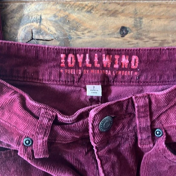 Burgundy Idyllwind Flares - Picture 2 of 12